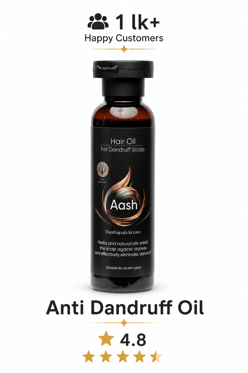 Anti Dandruff Hair Oil